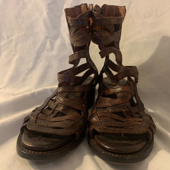Freebird by Steven Shoes - Freebird by Steven "Queen" Gladiator Zip-up Sandal